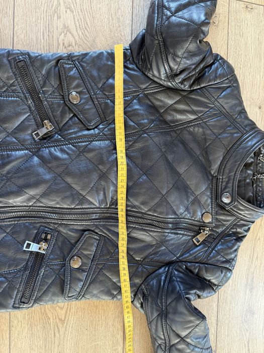 kurtka skórzana Burberry