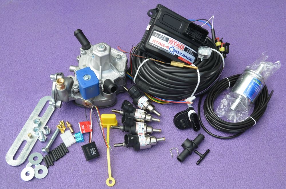 гбо-газ 4 - комплект гбо 4 поколения на 4 цилиндра с установкой!