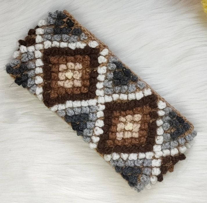 Tiara mistral em lã de Alpaca