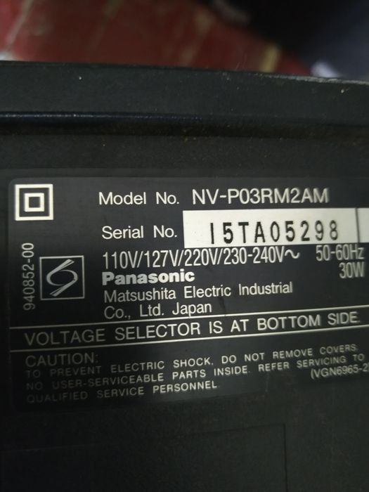 Запчасти на видео магнитафон Panasonic,кассовый принтер Orien,кассовый