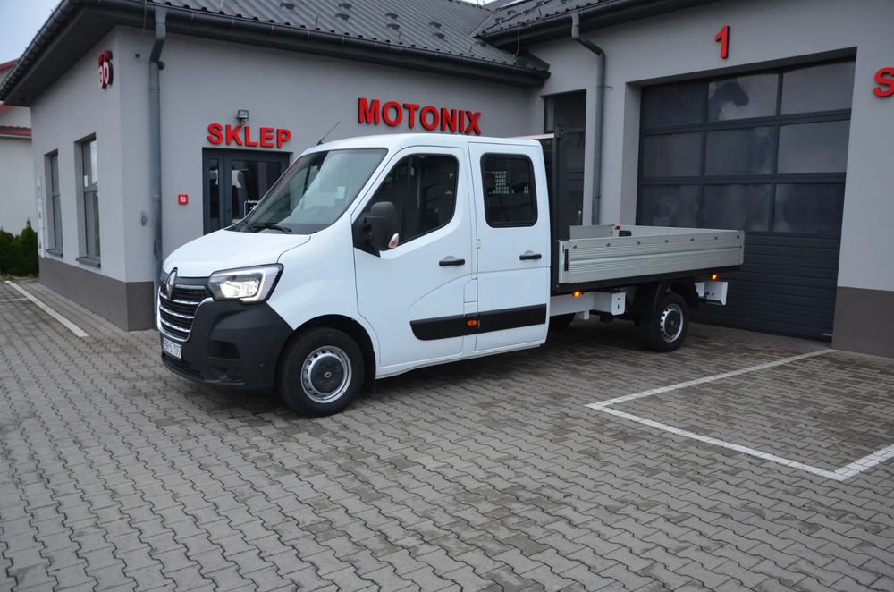 Renault MASTER  Renault Master 2019 Brygadowy 7 Miejsc Skrzynia Paka 2,3 dCi 180km