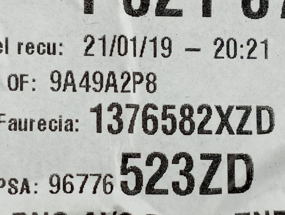 Quartela de porta frente esquerda - PEUGEOT 308 SW II | 14 -