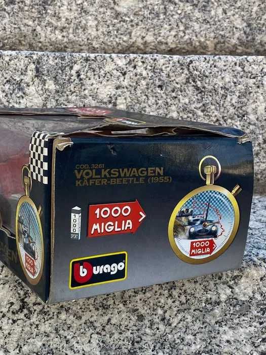Bburago Volkswagen Kafer-Beetle 1/18 miglia gold colection