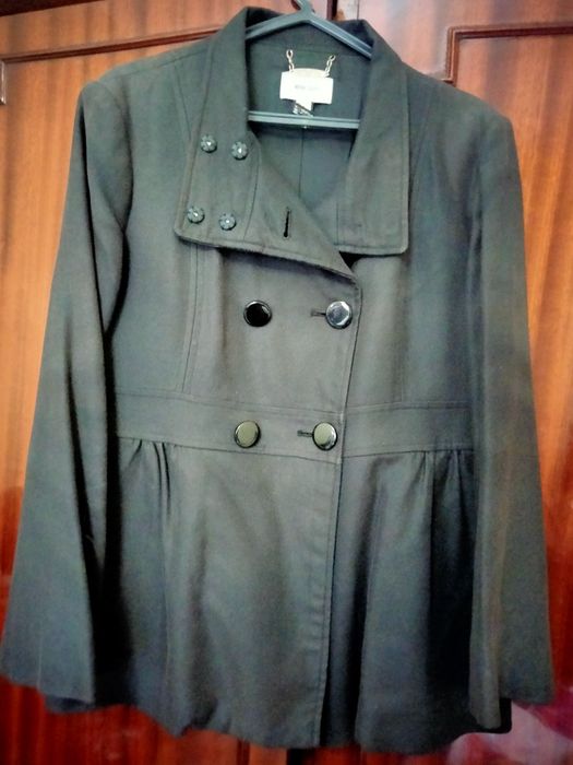 Casaco Preto da Mango