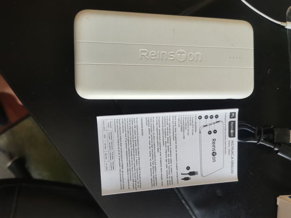 Nowy power bank 10000mAh USB c
