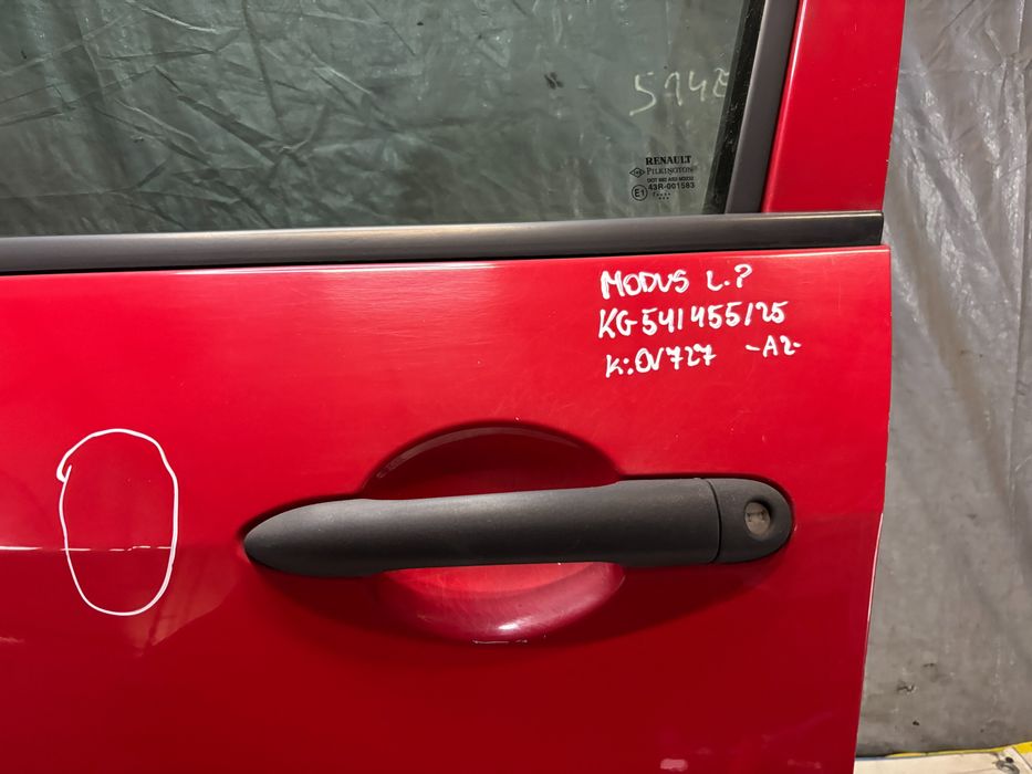 Drzwi Lewy Przód Renault Modus K: Ov727