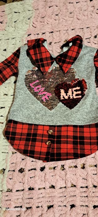 Кофта рубашка на дівчинку.