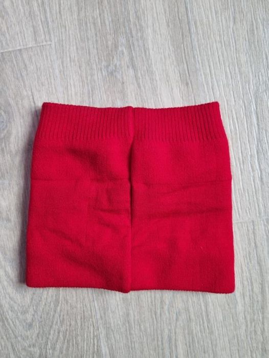 Червоний теплий баф бафф шарф на флісі бмв bmw motorsport