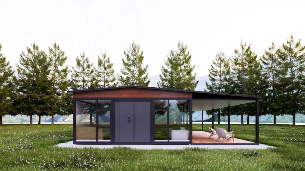 Domek modułowy letniskowy mobilny na zgłoszenie 35m2 54m2