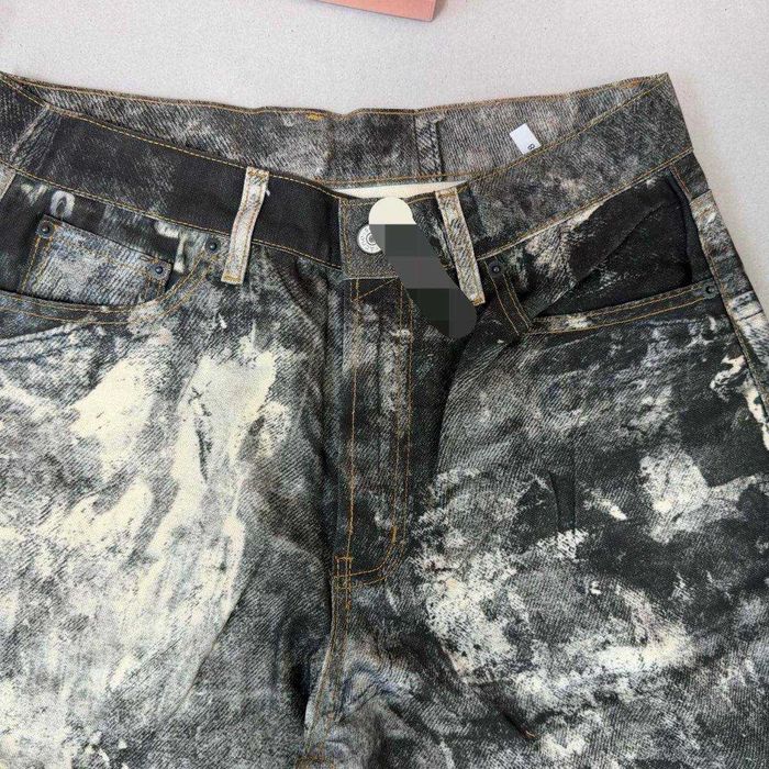 Джинси Acne Studios Painted Black Y2K Джинсы Акне Студиос черные — zdjęcie 3