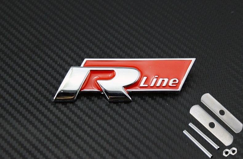 Емблеми решітки радіатора і кузова VW Volkswagen R-line GTI GTD GLI