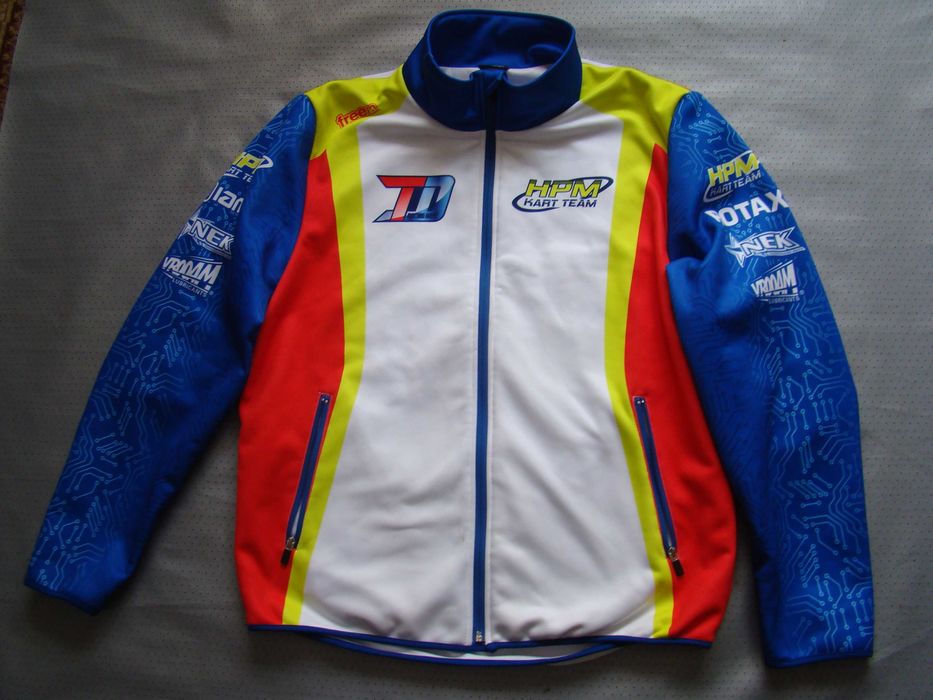 Ветрозащитная гоночная Куртка - софтшелл  KART RACING LINE сет р. М/L