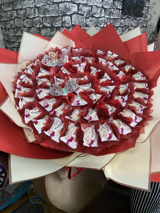 Букети зі смаколиками