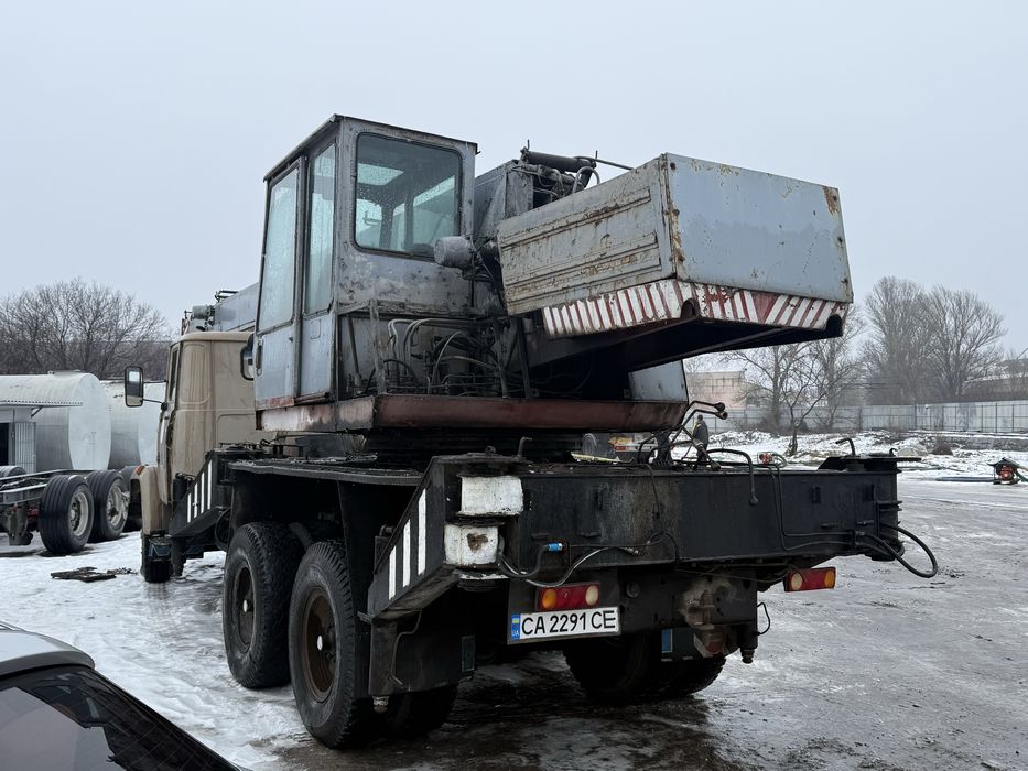 Краз автокран 250