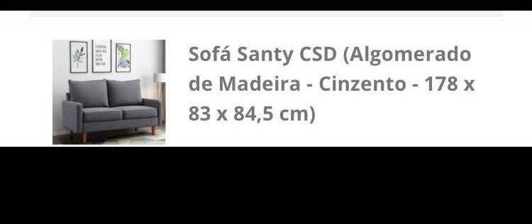Sofá novo ainda embalado