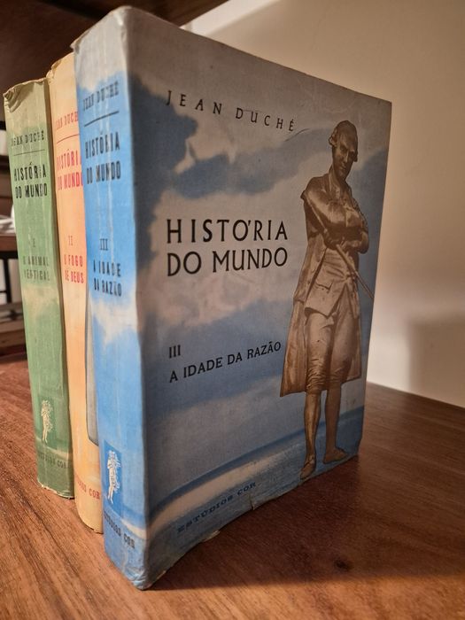 História do mundo - 3 volumes - Jean Duché