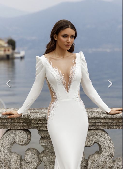 Дизайнерська весільна сукня !