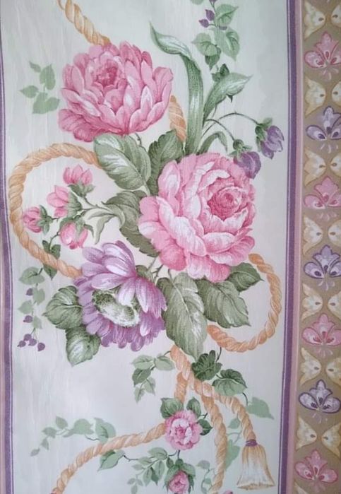 Tecido estampado vintage