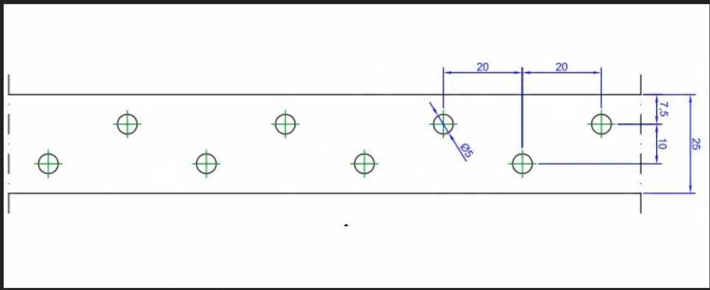Taśma montażowa konstrukcyjna  PERFOROWANA TM1 - 10m