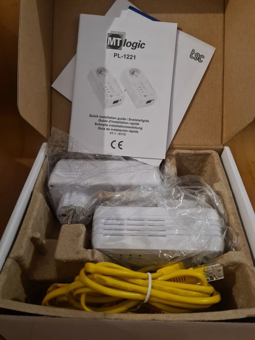 Powerline Ethernet zestaw
