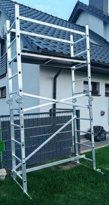 Rusztowanie aluminiowe drabinowe HIGHER DR 2x5 4m 150kg
