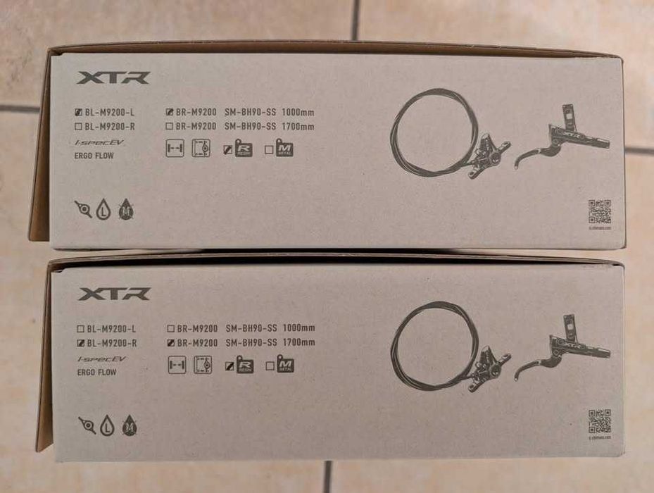 Par travões XTR BR-M9200