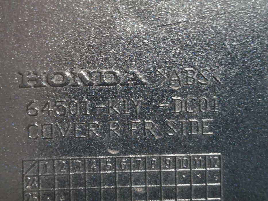 Carenagem frontal direita Honda PCX125 versão 2025 a 2026