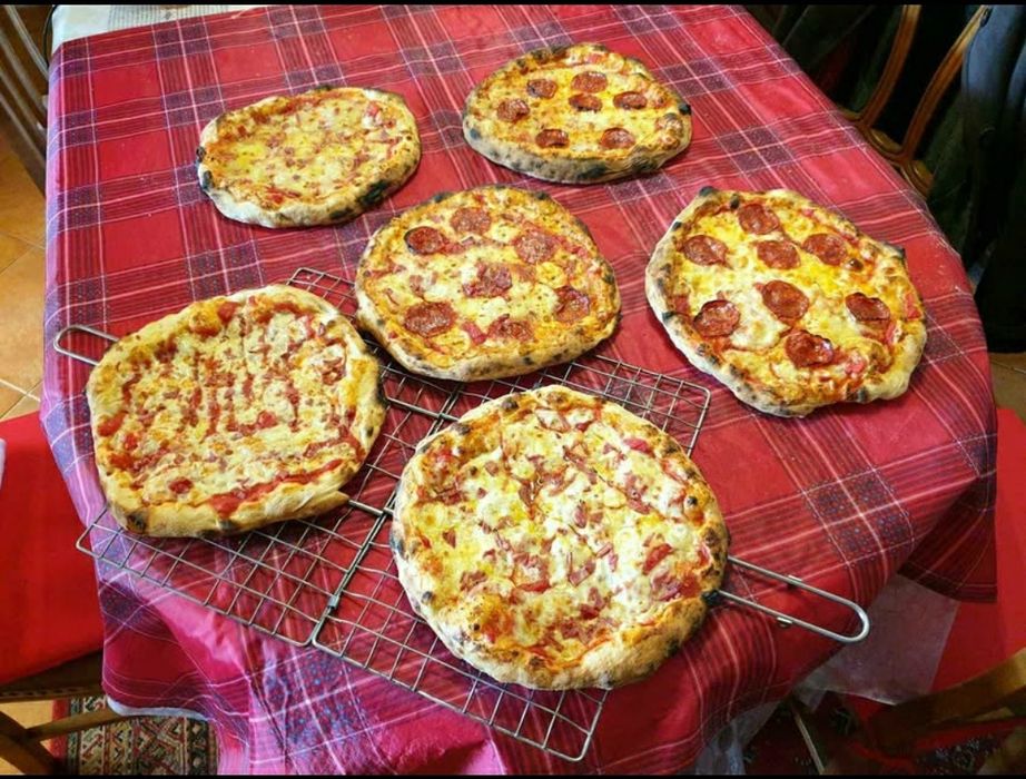 Forno inox  campismo pão, pizza, frango, carne assada a lenha