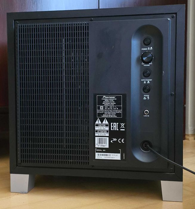 Rewelacyjny Aktywny Subwoofer Pioneer S-51W 150W