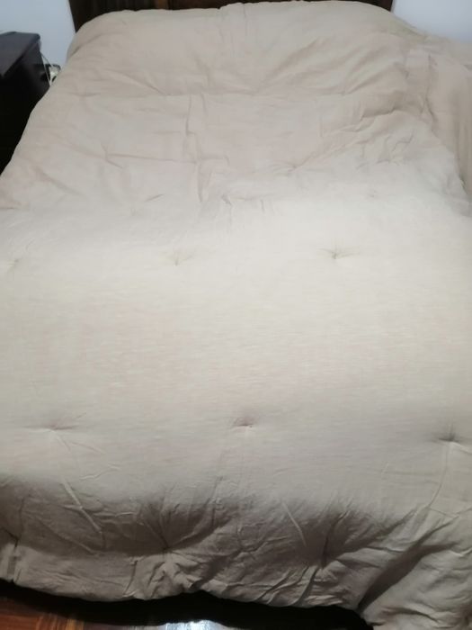 Edredron gato preto novo