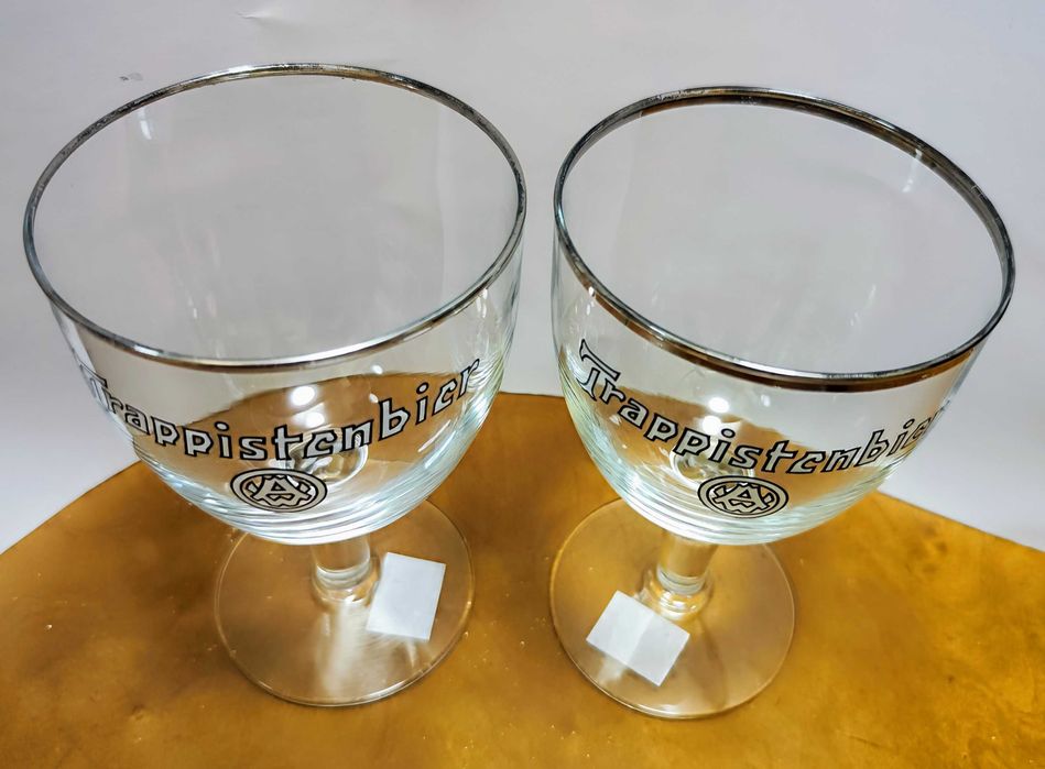 Бокал пивной кубок траппистского пива AW Westmalle Trappistenbier