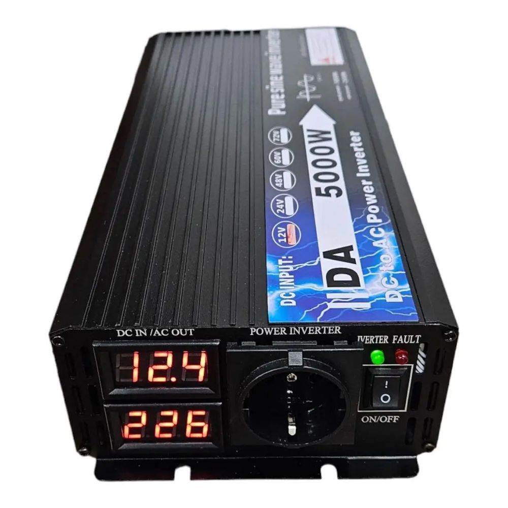 Инвертор для дома 5 кВт чистый синус Kronverk KS-5000 +2LCD: 2 535 грн ...