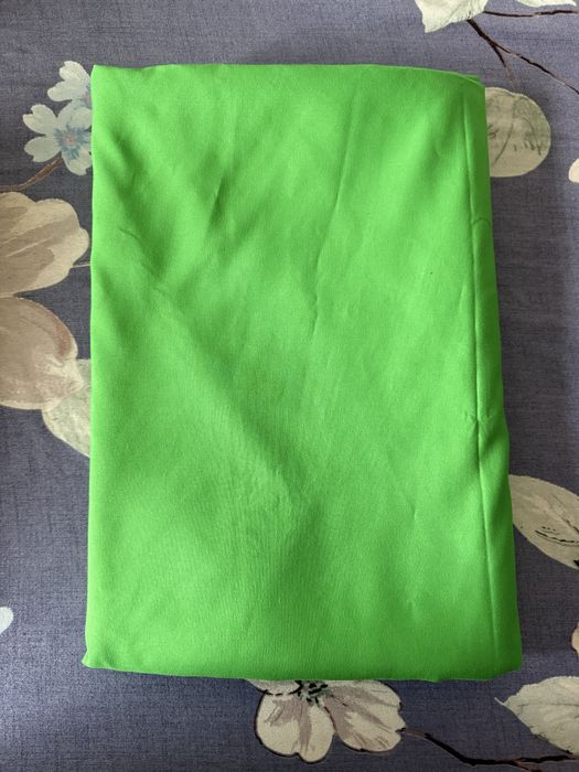 Large Green Screen Background 3×3 m (Chroma Key)