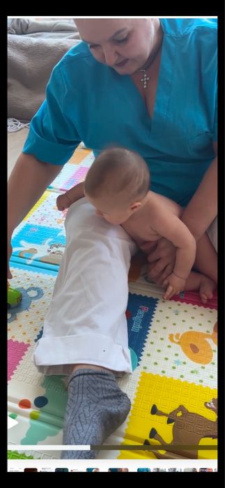 Грудничковый массаж/детский массаж.Двигательное  развитие детей