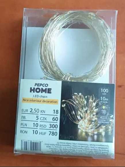 światełka led- łańcuch nowy