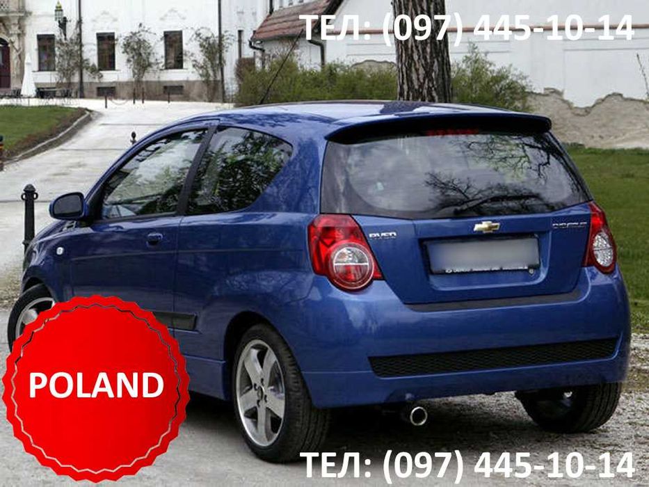 Спойлер, козырек Chevrolet Aveo T200/T255 2002-2011, Шевролет Авео ХБ