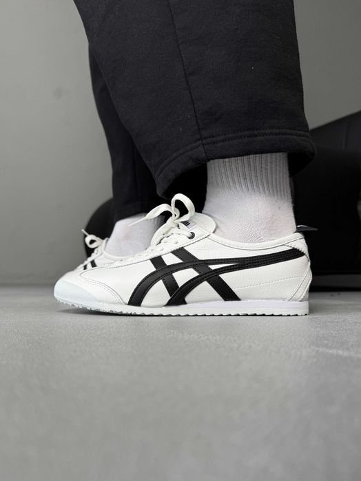 ‼️ НОВІ Кросівки Asics Onitsuka Tiger Mexico White Black