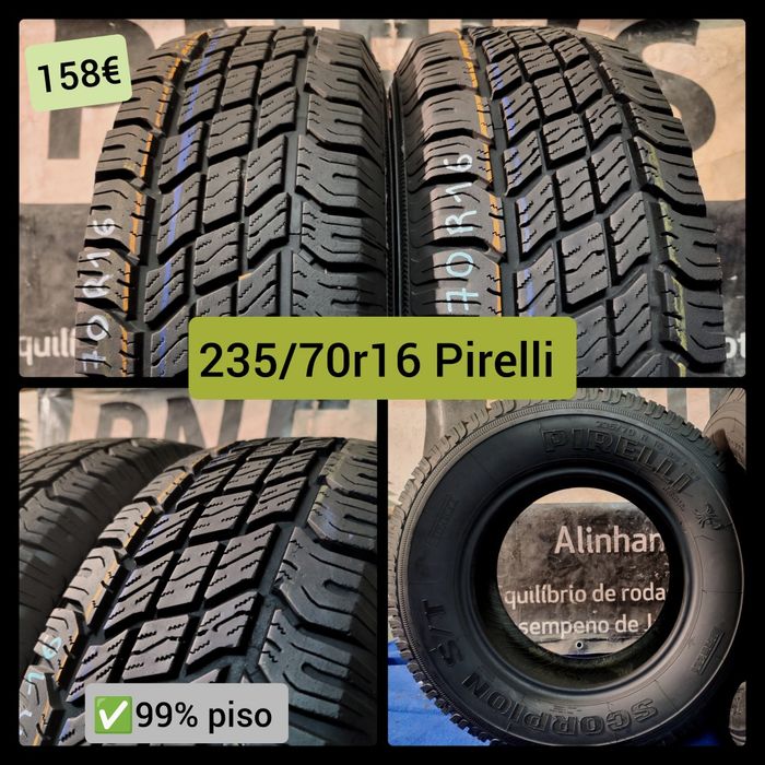 Pneus ocasião 235/70r16 245/70r16 245/75r16 265/70r16