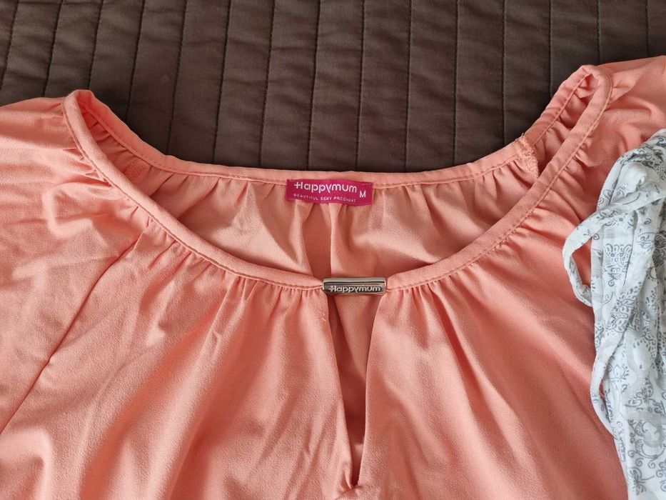 3 bluzki ciążowe rozm. 40 Happymum + C&A