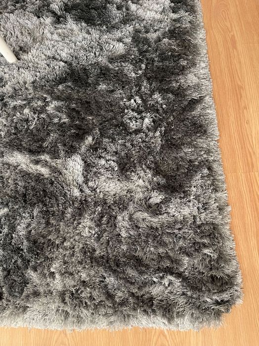 Carpetes para Sala e Quartos (Cinza Pelo Alto)