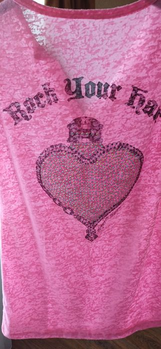 Футболка розовая