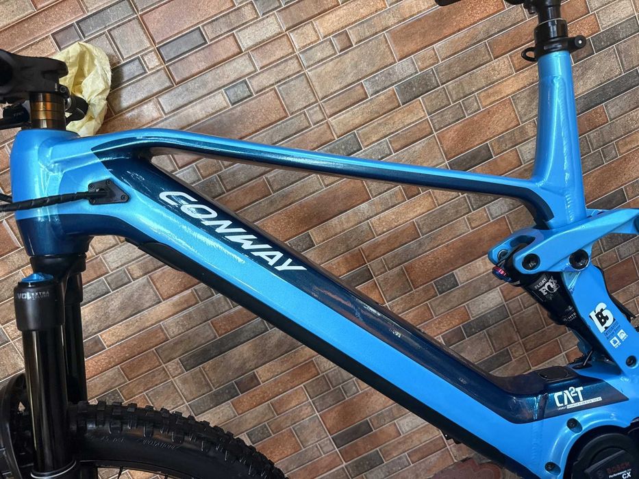 Електровелосипед CONWAY Xyron 29"XL" Shimano DEORE 1x11, FOX 36, 160 mm, BOSCH Line CX GEN 4, 750 Wh ENDURO