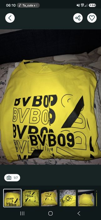 Borusia Dortmund koszulka męska FtblCore yellow