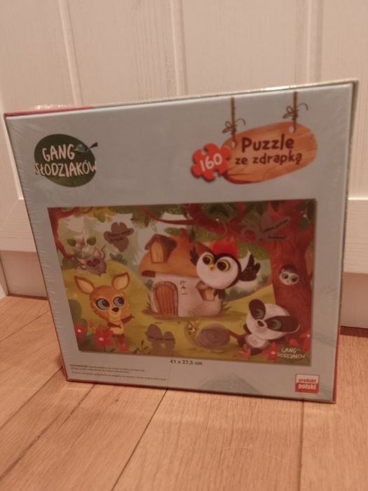 Zestaw rzeczy z Biedronki pluszaki puzzle + Gratis!