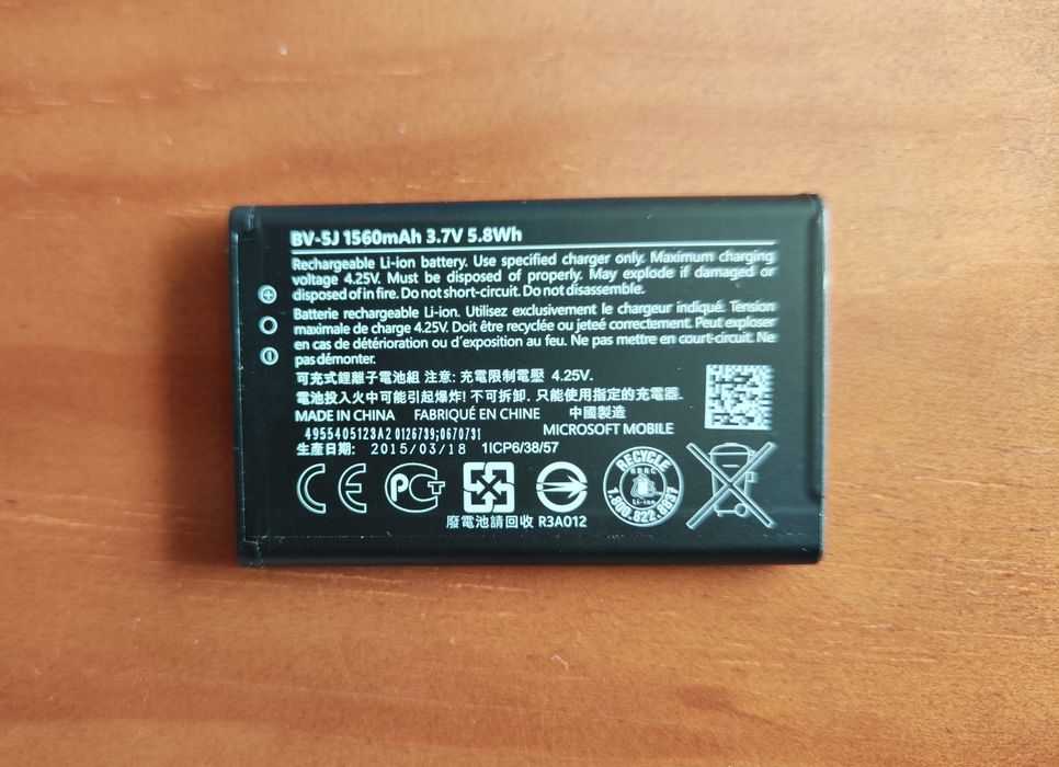 Bateria Windows Phone