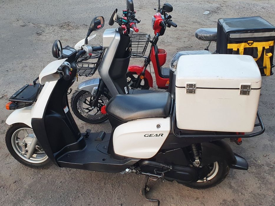 Грузовой скутер Yamaha GEAR 4t гир мопед ямаха гір з Японії