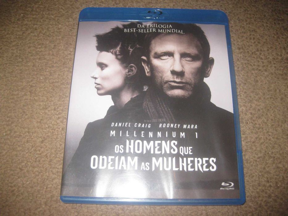 Blu-Ray "Os Homens que Odeiam as Mulheres" com Daniel Craig
