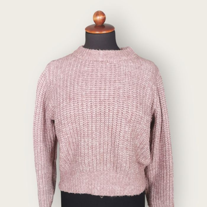 Reserved S 36 sweter różowy jesienny