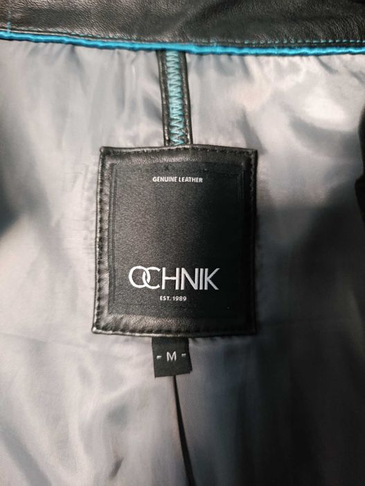 Ochnik -męska kurka skórzana casual M