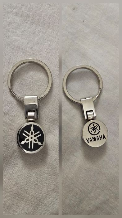 Porta-Chaves Oficial Yamaha Giratório em Metal (Original de 2007/2008)